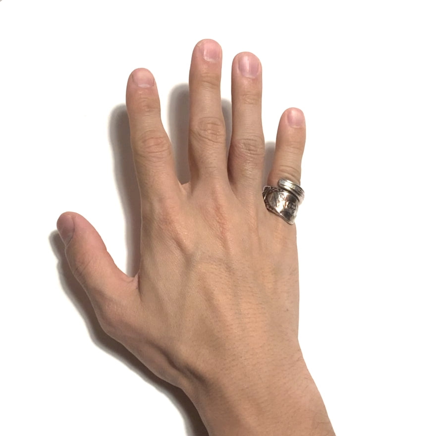 President Spoon Ring　　No. 3879　15号　Warren Harding