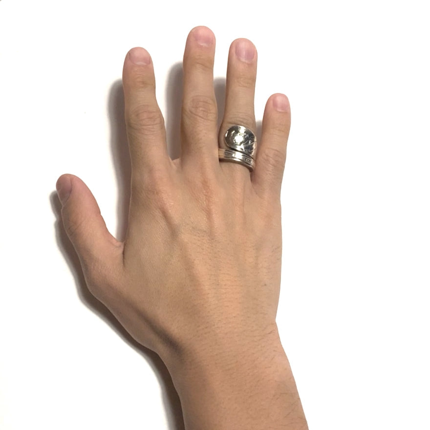 President Spoon Ring　　No. 3919　18号　Millard Fillmore