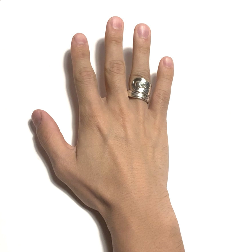 President Spoon Ring　　No. 3921　18号　Dwight Eisenhower