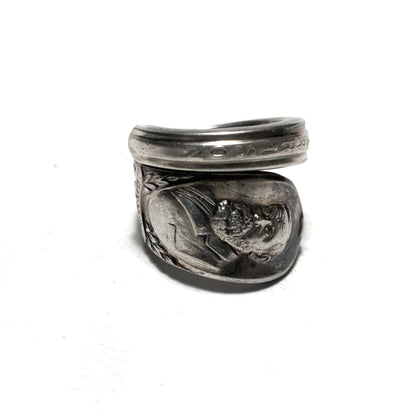 President Spoon Ring　　No. 3938　20号　Benjamin Harrison