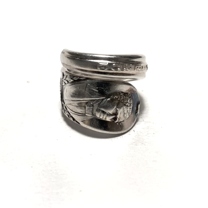 President Spoon Ring　　No. 3957　19号　Franklin Pierce