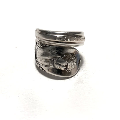 President Spoon Ring　　No. 3957　19号　Franklin Pierce