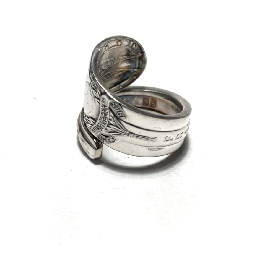 President Spoon Ring　　No. 3964　19号　Franklin Roosevelt