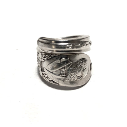 President Spoon Ring　　No. 3971　19号　James Garfield