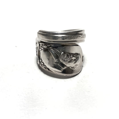President Spoon Ring　　No. 3977　21号　Benjamin Harrison