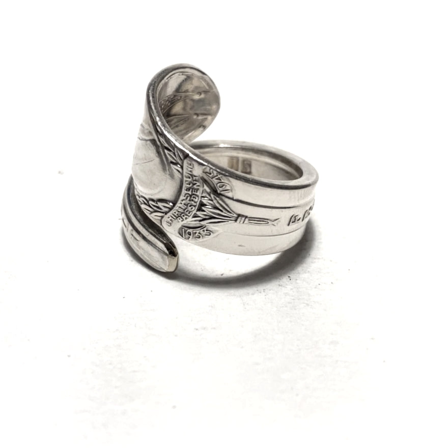 President Spoon Ring　　No. 3992　20号　Franklin Roosevelt