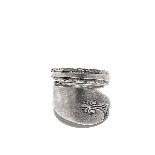 Spiral Spoon Ring　No.7673　17号