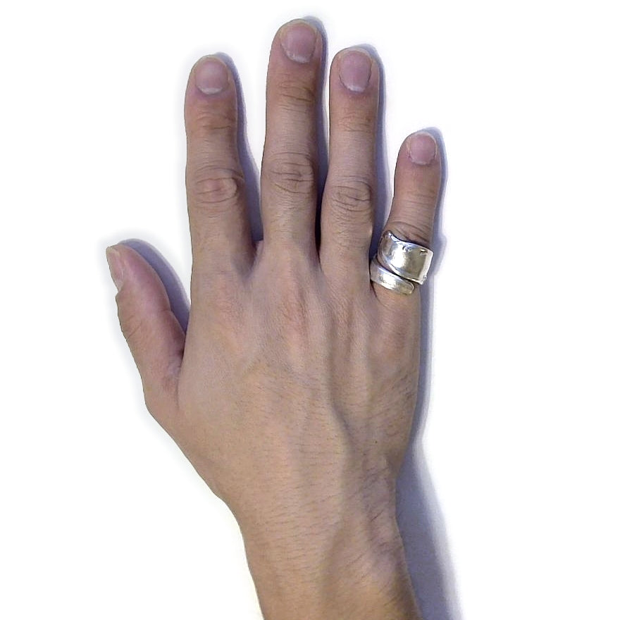 Spiral Spoon Ring　No.8009　15号
