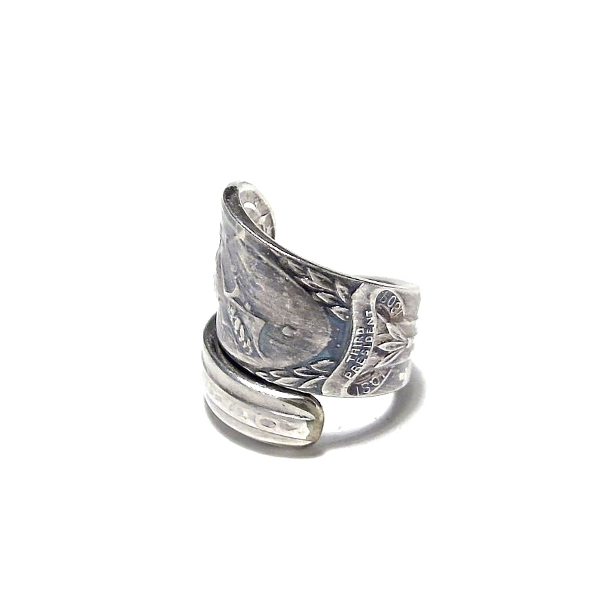 President Spoon Ring　　No.7844　10号　Thomas Jefferson