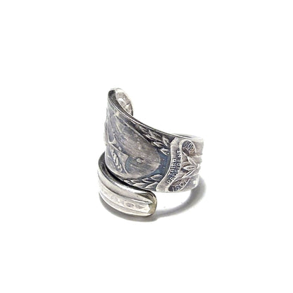 President Spoon Ring　　No.7844　10号　Thomas Jefferson