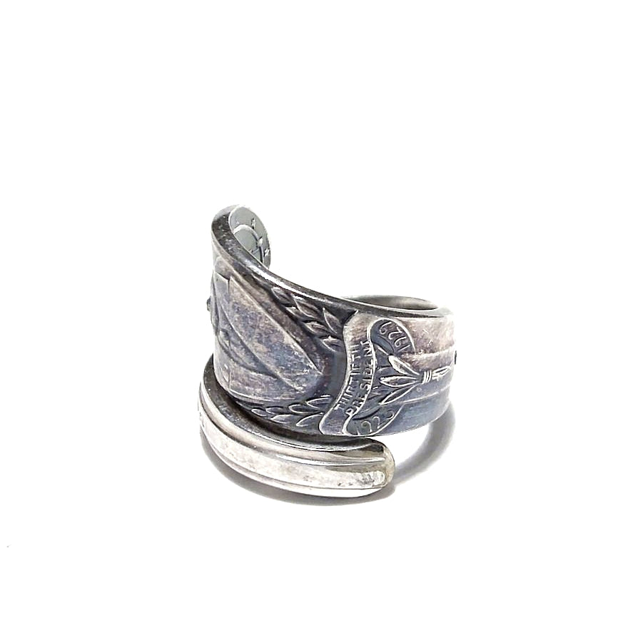 President Spoon Ring　　No.7881　18号　Calvin Coolidge