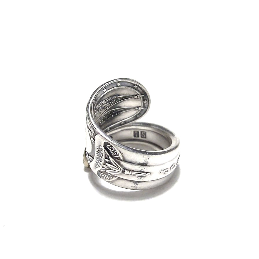 President Spoon Ring　　No.7872　14号　John Adams