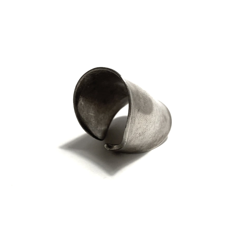 「つぼ」 Spoon Ring　No.4640　20号