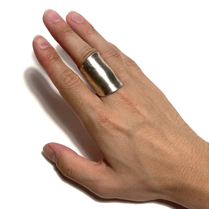 「つぼ」 Spoon Ring　No.4646　21号