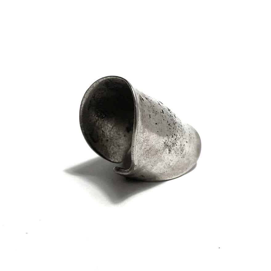 「つぼ」 Spoon Ring　No.4652　20号