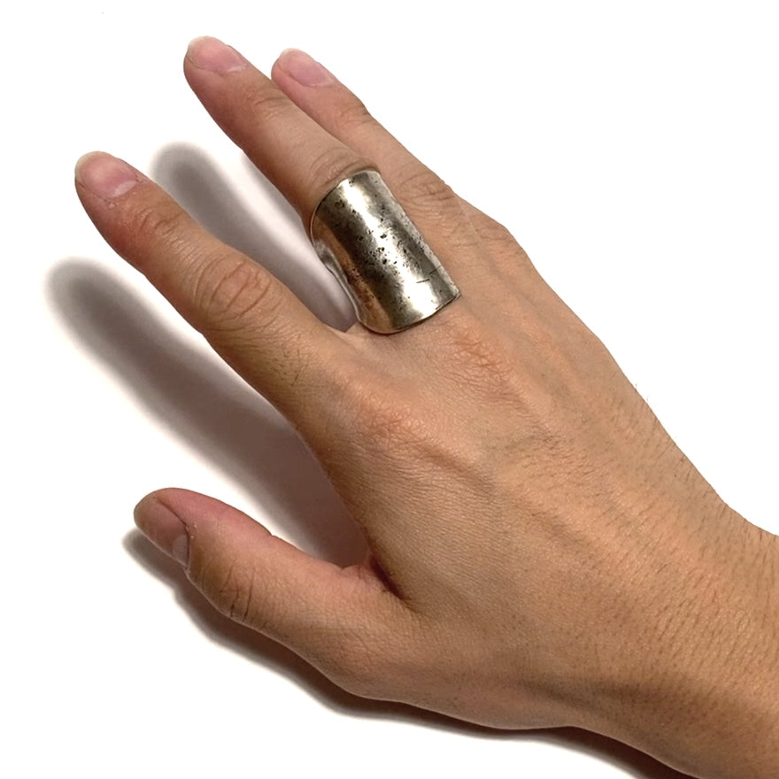 「つぼ」 Spoon Ring　No.4652　20号