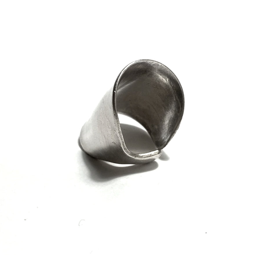 「つぼ」 Spoon Ring　No.4655　24号
