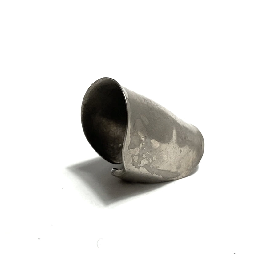 「つぼ」 Spoon Ring　No.4656　21号