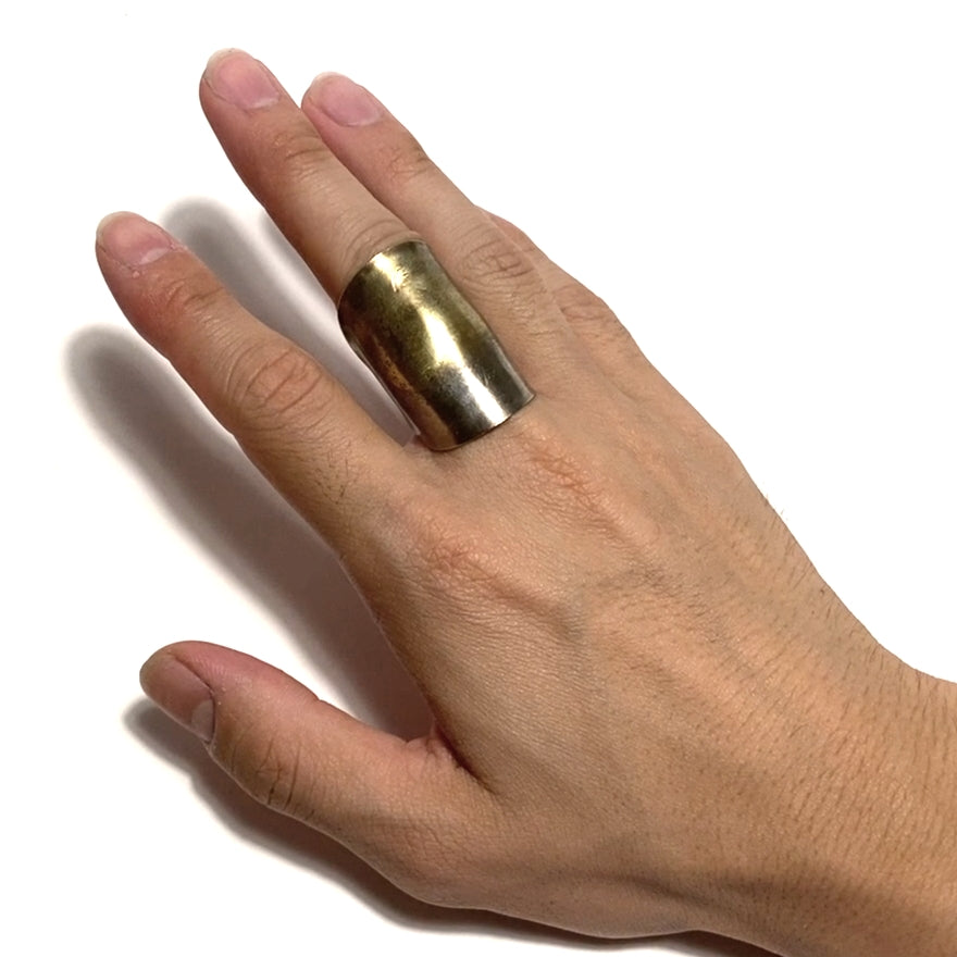 「つぼ」 Spoon Ring　No.4657　23号
