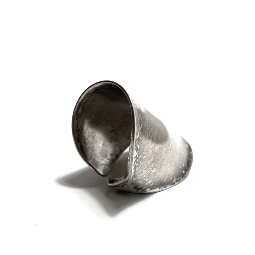 「つぼ」 Spoon Ring　No.4658　21号