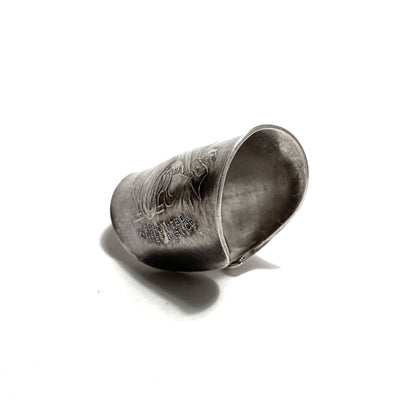 「つぼ」 Spoon Ring　No.4659　17号