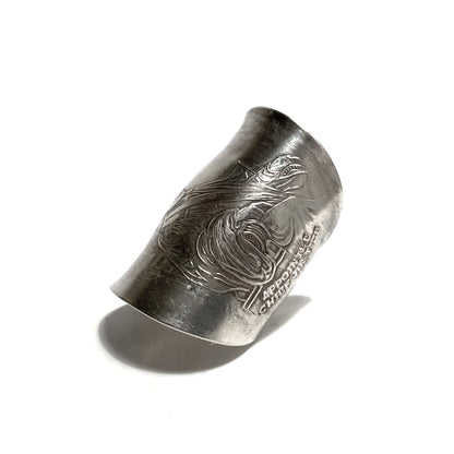「つぼ」 Spoon Ring　No.4660　21号