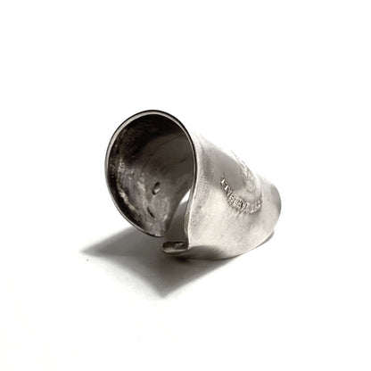 「つぼ」 Spoon Ring　No.4660　21号