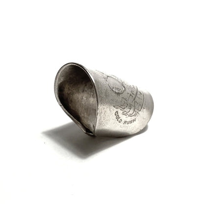 「つぼ」 Spoon Ring　No.4663　17号