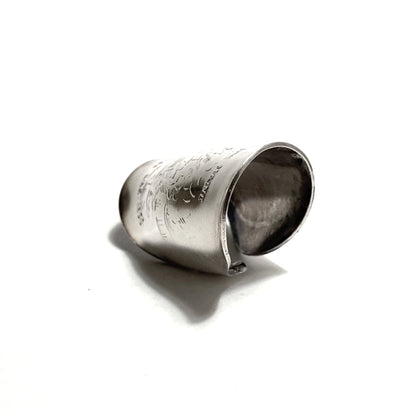 「つぼ」 Spoon Ring　No.4664　17号