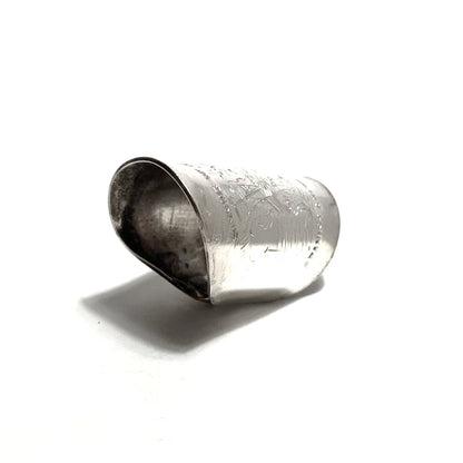 「つぼ」 Spoon Ring　No.4664　17号