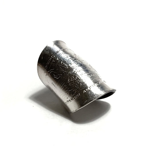 「つぼ」 Spoon Ring　No.4664　17号