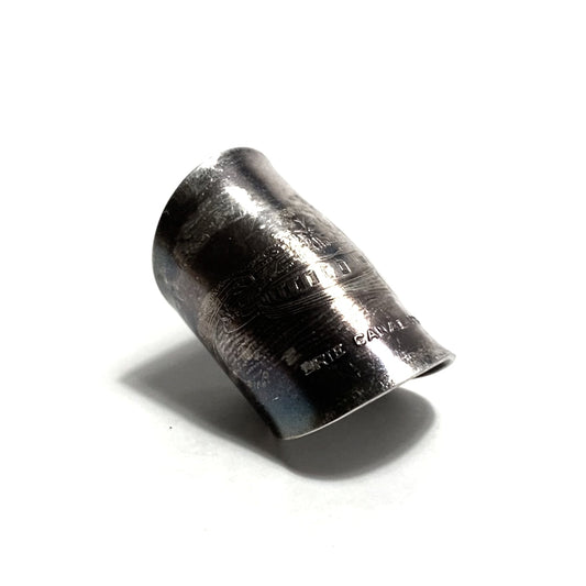 「つぼ」 Spoon Ring　No.4665　19号
