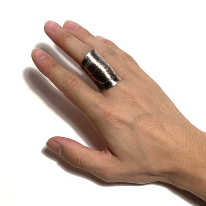 「つぼ」 Spoon Ring　No.4665　19号
