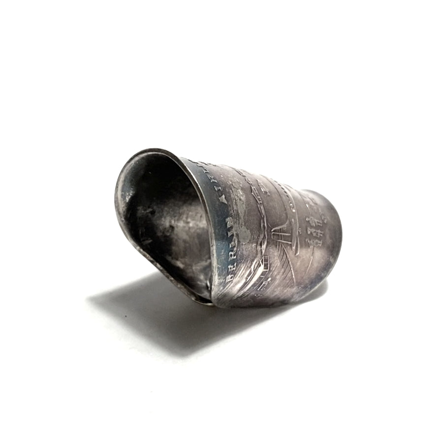 「つぼ」 Spoon Ring　No.4666　19号