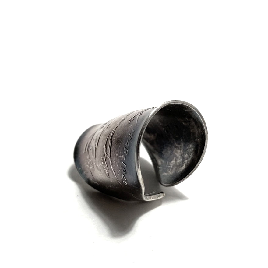 「つぼ」 Spoon Ring　No.4666　19号