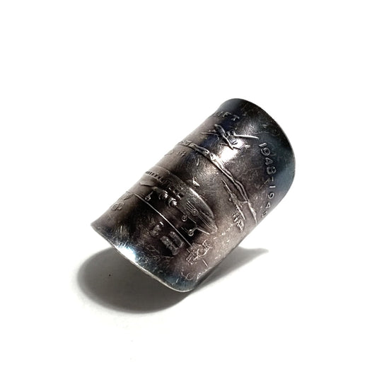 「つぼ」 Spoon Ring　No.4666　19号