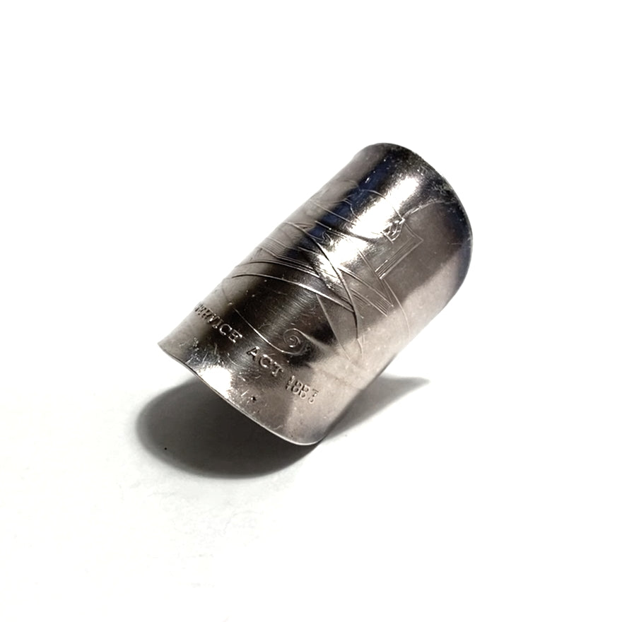 「つぼ」 Spoon Ring　No.4667　18号