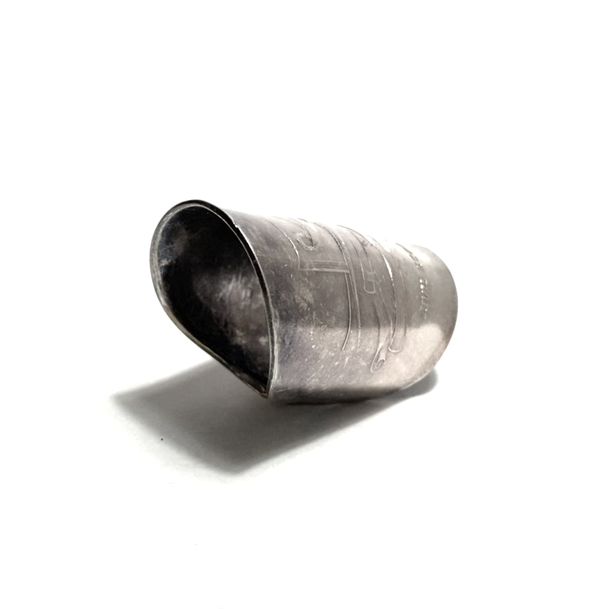 「つぼ」 Spoon Ring　No.4667　18号