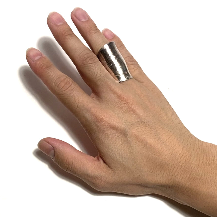 「つぼ」 Spoon Ring　No.4667　18号