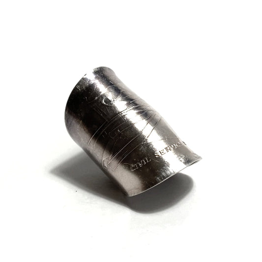 「つぼ」 Spoon Ring　No.4667　18号