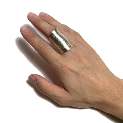 「つぼ」 Spoon Ring　No.4668　19号