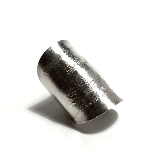 「つぼ」 Spoon Ring　No.4669　19号