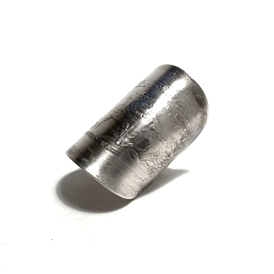 「つぼ」 Spoon Ring　No.4670　19号