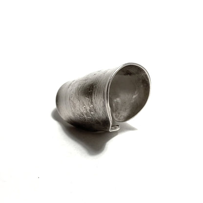 「つぼ」 Spoon Ring　No.4670　19号