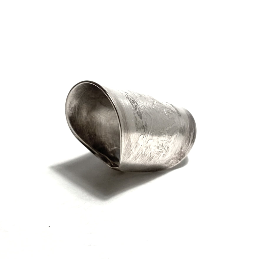 「つぼ」 Spoon Ring　No.4670　19号