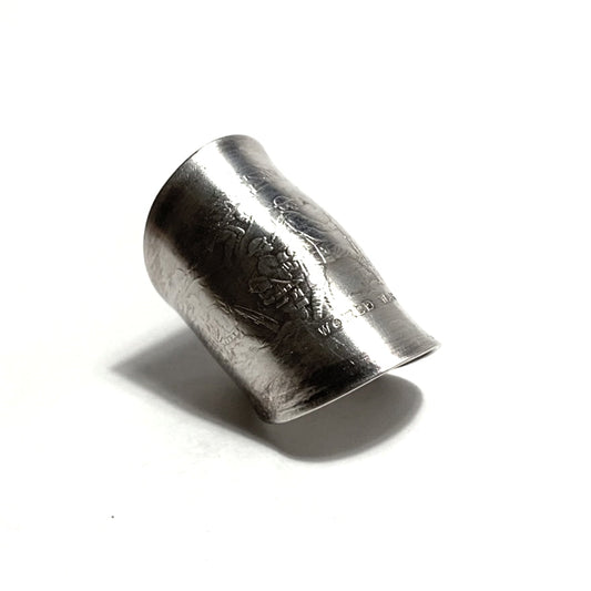 「つぼ」 Spoon Ring　No.4670　19号
