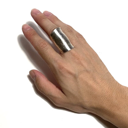 「つぼ」 Spoon Ring　No.4670　19号