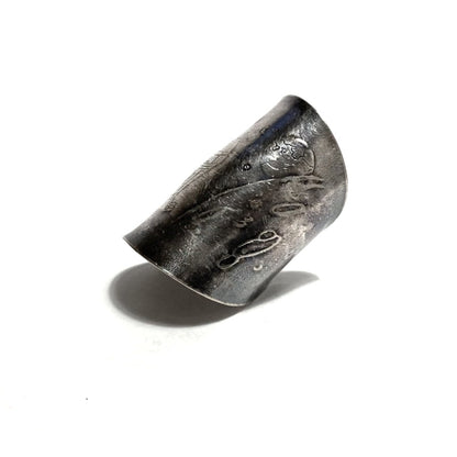 「つぼ」 Spoon Ring　No.4671　19号