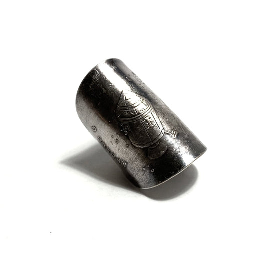 「つぼ」 Spoon Ring　No.4671　19号