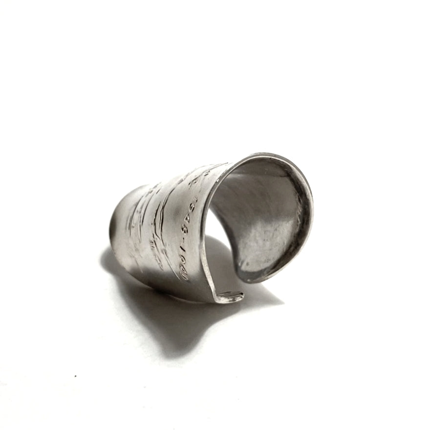 「つぼ」 Spoon Ring　No.4672　19号